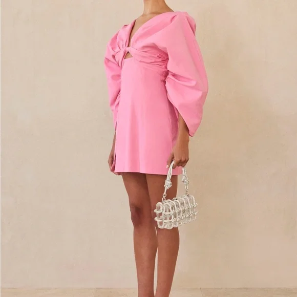 Cult Gaia Pink Mini Dress - Picture 2 of 7